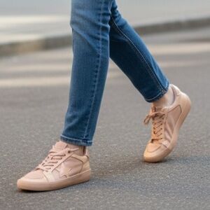 Vintage Havana Extra Beige‎ Star Sneakers Blush Wedge Slip on Like New Size 10